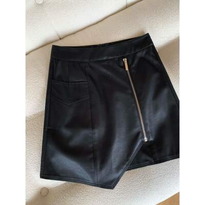 JIJINQI summer style slimming casual versatile skirt design vacation-style hot girl streetwear Instagram skirt