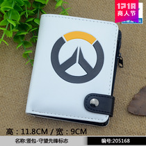 Cartoon Game Children Cartoon Perimeter Vertical Wallet-Watch Vanguard sign male and female students large banknote clips Japan and South Korea