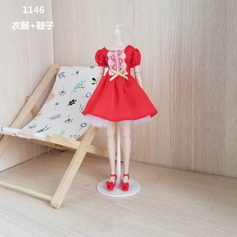 Có thể búp bê quần áo gốc váy sáu điểm BJD Li Jia Xinyi blythe phụ kiện búp bê nhỏ búp bê barbie nấu ăn