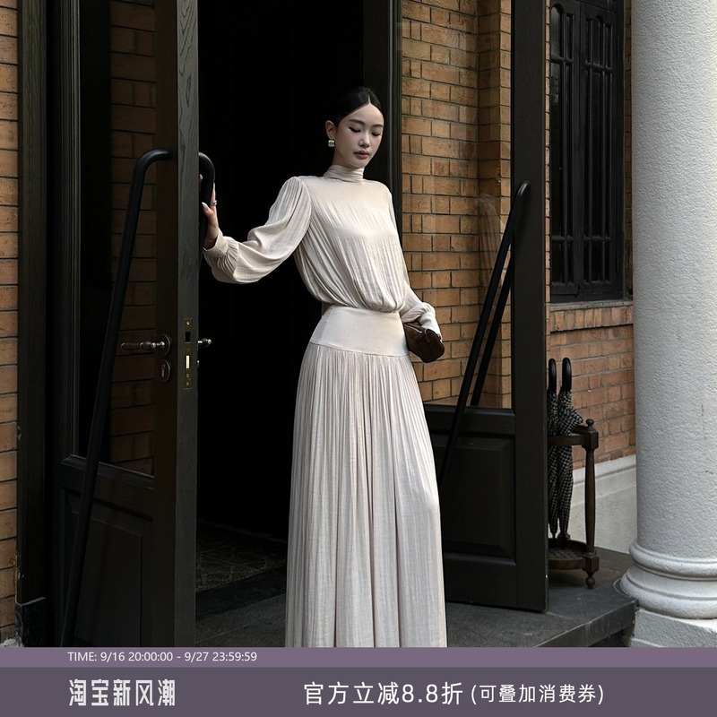 Venuie French Banquet Birthday Engagement Coming-Of-Age Ceremony Bridesmaid Dress Long-Sleeved Dress Light Evening Dress Long Dress Venuie French Banquet Birthday Engagement Coming-Of-Age Ceremony Bridesmaid Dress Long-Sleeved Dress Light Evening Dress Long Dress