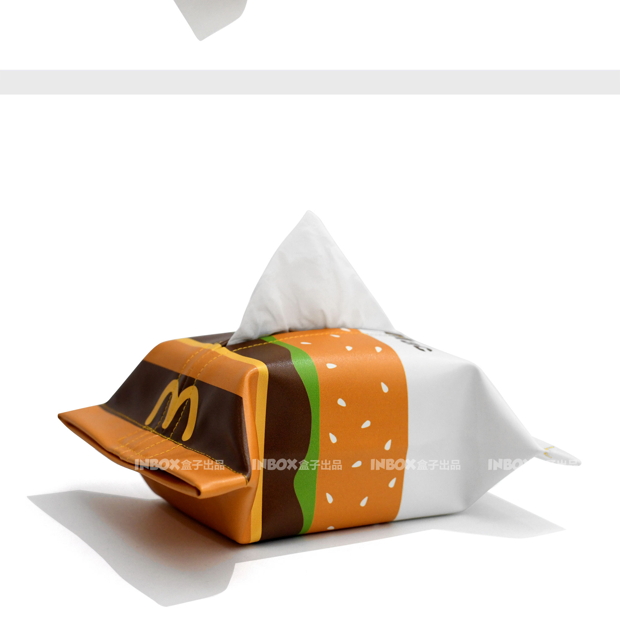 hamburger originality Funny Cartoon vehicle Tissue box waterproof Paper extraction cover Towel sets lovely Vehicle Tissue bag Hanging bag