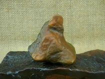 Dharma Old Pi figures hieroglyphic natural stone collection Alxa Gobi agate stone D