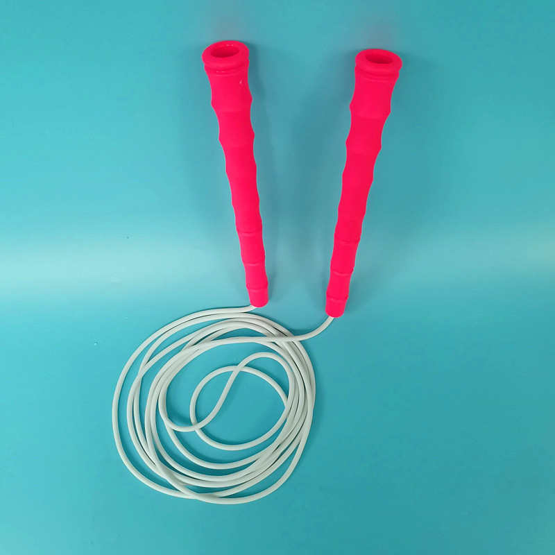 Syruping Rope Skipping Rope Plastic Double Flying Students Race Speed Performance Competitive Rope Adult Fitness Exercise Rubber Rope