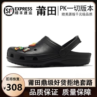 Классическая дырочная обувь черная (OG Pure Source Poison Version)