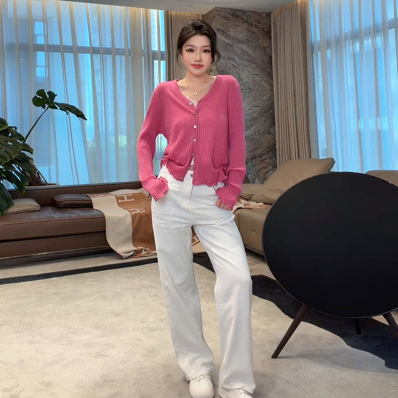 Me Lao Yang's Clothing Brand [Shen Niu] American Imported Cotton Lenzing Tencel Natural Silk New Straight-Leg Jeans