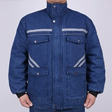 Утепленный комбинезон подходит для мужчин и женщин, удерживающие тепло джинсовые износостойкие штаны