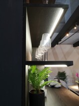 (Xiaojia Hardware) Yilin Induction Lamp LED Cabinet Lamp Bookcase Cabinet Lamp 45 Degree Induction Floor Lamp