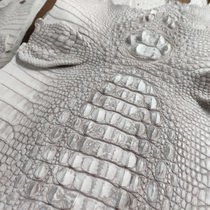 Singapore imports Himalayan white leather stock Whole Bone Leather Bamboo Festival Bag cell phone shell wallet Special leather material