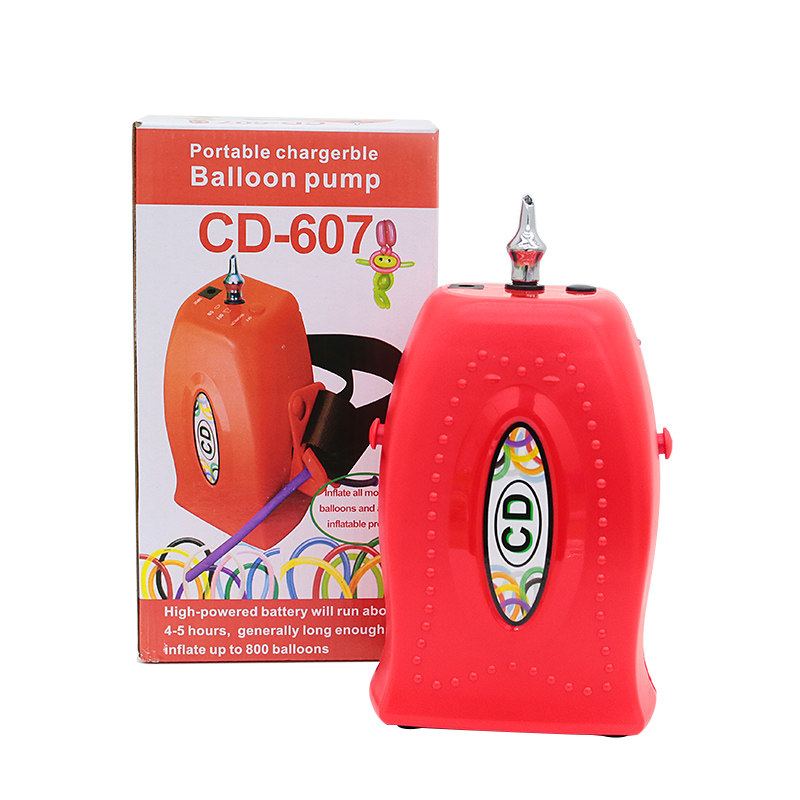 CD607 Long Strip Cheering Machine Magic Balloon Electric Inflator Pump Accumulator Portable Inflator Child Cartoon-Taobao