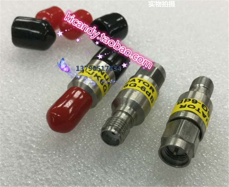 Stainless steel SMA-JK male and female coaxial fixed attenuator 2 3 5 6 10 15 20 30DB 2W high frequency 6G