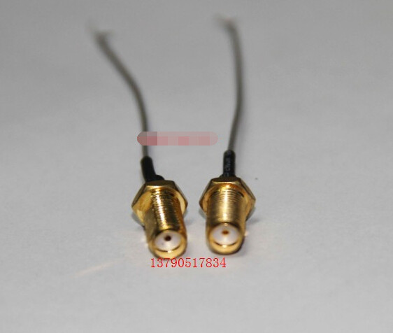 SMA-KY female head with wire SMA single head 1 13 wire 10 cm DIY welding plate wire wireless routing special wire