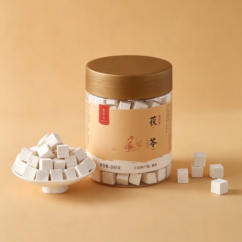 汉方萃湖南道地靖州茯苓中药材正品官方旗舰店泡水四神汤无硫熏