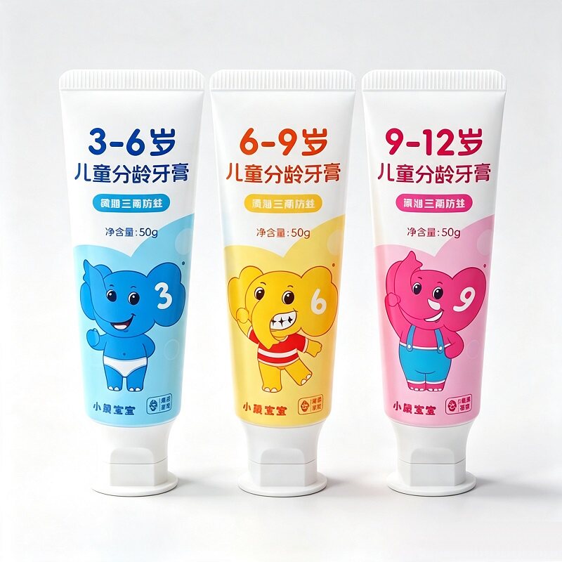 超值囤货-小象宝宝16h防蛀儿童含氟防蛀牙膏奥拉氟3-12岁不辣嘴