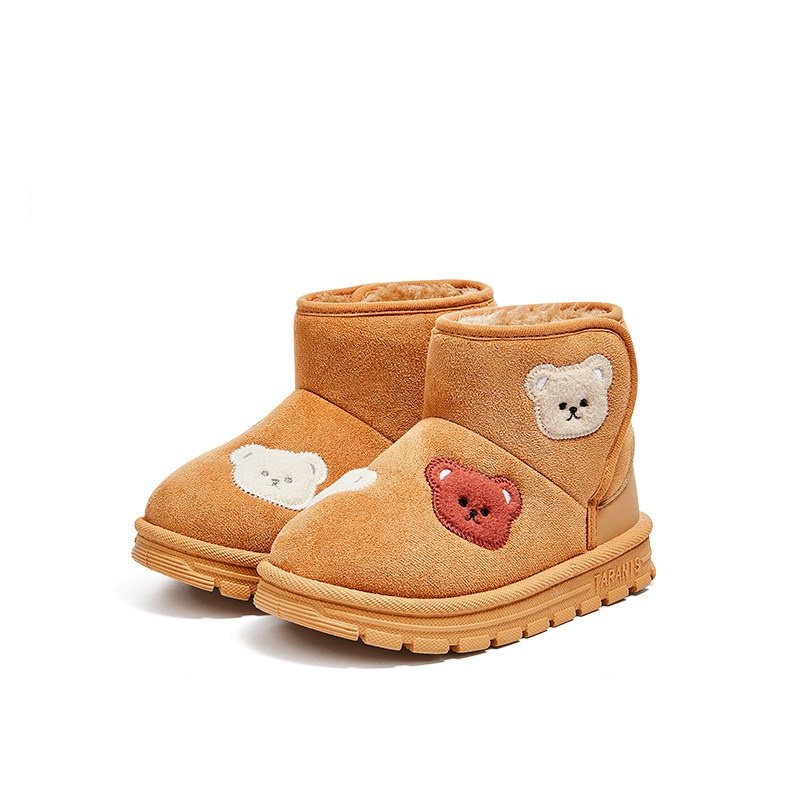 泰兰尼斯儿童雪地靴女童加绒