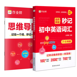 初中英语词汇【赠思维导图】