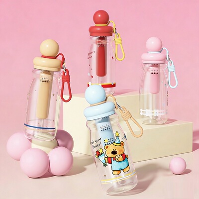 贝十八儿童上学专用食品级水杯