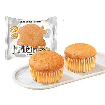 山羊叔叔水牛奶蛋糕490克*1箱