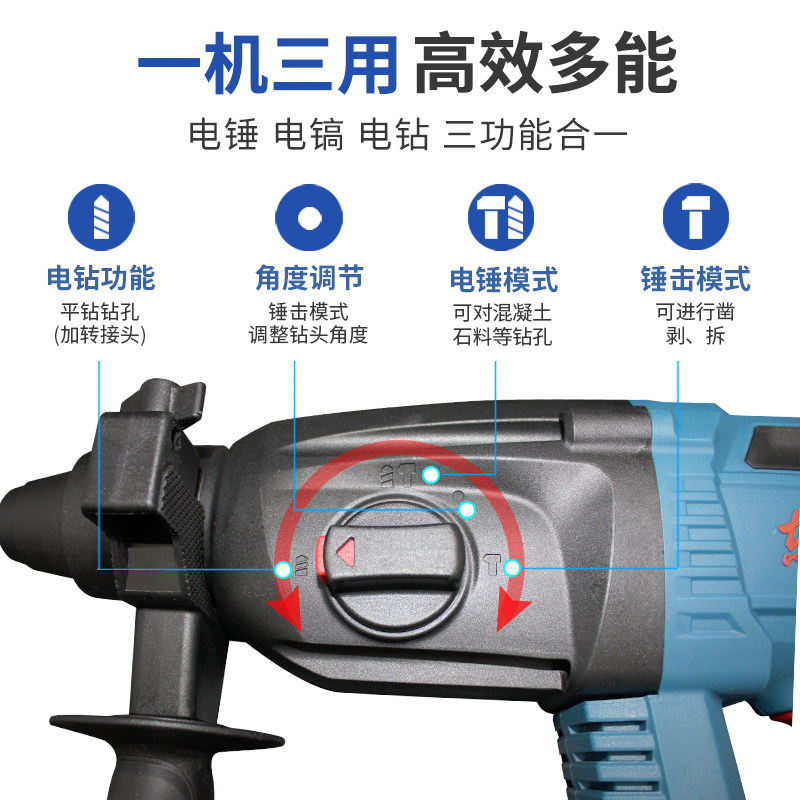 东成20V无刷充电电锤：打造专业级打孔神器，轻松搞定各种工程难题！