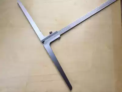 Extended depth gauge 200*200 300*300 500*500 bridge lengthened special stainless steel ruler Carbon steel