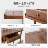 Новая китайская табличка с твердым деревянным крыльцом Xuangan Terrace Forhopen Wood Topret - это простая и современная стола Zen Zen.