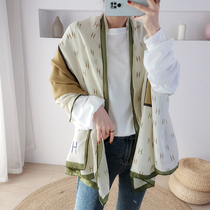 Summer thin air conditioning room Womens cotton linen scarves sun version 100 hitch fashion foreign gas silk scarves shawl with double-purpose yarn towels