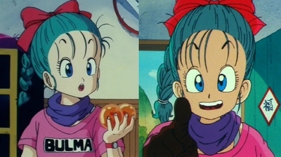 taobao agent COSPLAY Seven Dragon Ball (Dragon Ball) COS Bulma (Bulma) custom wig