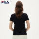 ເສື້ອທີເຊີດກິລາຜູ້ຍິງ FILA 2024 ພາກຮຽນ spring fashion versatile casual breathable round neck short-sleeved pullover T-shirt