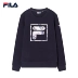Áo len nữ Fila Fila 2019 xuân mới xu hướng thời trang thể thao thoải mái thoải mái LOGO dệt kim áo thun - Thể thao lông cừu / jumper áo đôi hoodie Thể thao lông cừu / jumper