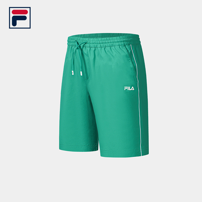 Fila Official Men's Woven Shorts 2026 Autumn New Tennis Sports Pants Simple Loose Pants