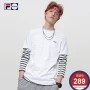 PHIM FUSION Fila Short T Men Summer Mới Thời trang đơn giản thoáng khí Thể thao tay áo ngắn - Áo phông thể thao áo ba lỗ thể thao