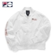 FILA FUSION Áo khoác đệm bông nữ mùa đông 2020 xu hướng mới ấm áp Áo khoác đệm bông ngắn rộng rãi - Quần áo độn bông thể thao