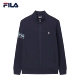 FILA Fila áo khoác nam chính hãng 2018 mùa thu mới dệt kim thoáng khí áo khoác cardigan