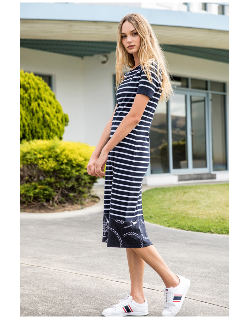 Fila váy Fila 2018 mùa hè mới Casual thoải mái thể thao ăn mặc | F11W828317F áo lining nữ chính hãng