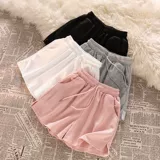 Японские комфортные спортивные шорты, штаны, высокая талия, на шнурках, по фигуре