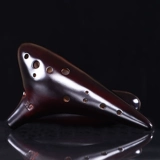12 -Hole Ag Ocarina Двенадцать полюсов середина -ин Инь Тао Тао Тао Паон Цветочный копченой студенческий музыкальный инструмент