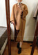 poncho wool coat ເປືອກຫຸ້ມນອກ poncho