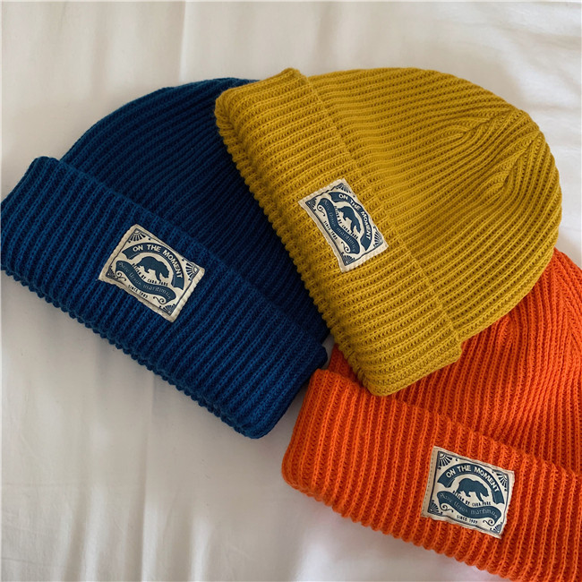 Japanese Patch Wool Hat - Image 1