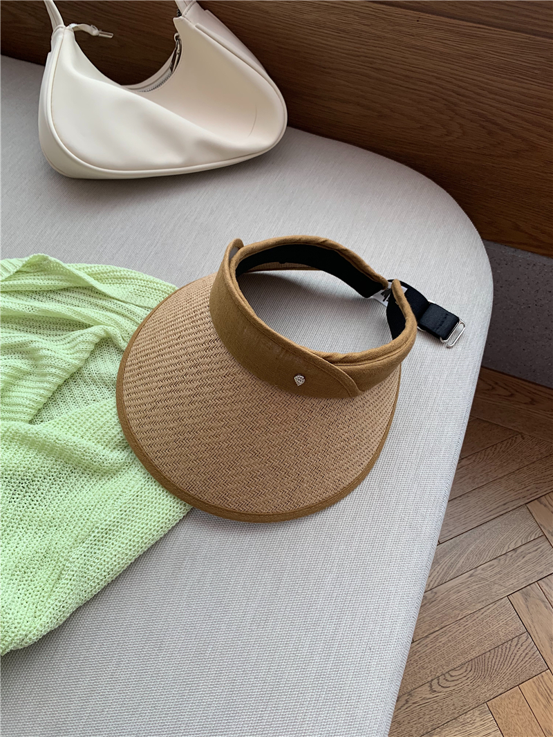 Women's Fashion Solid Color Big Eaves Sun Hat display picture 5