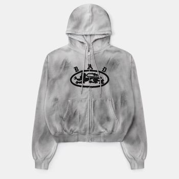 Badblood tie dye men's and women's hooded jackets and sweatshirts