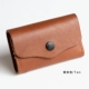 Reforged Horween thực vật da rám nắng quan trọng trường hợp đồng thau còng tay retro thương hiệu độc lập Mỹ thiết kế thủ công ví đựng chìa khóa ô tô