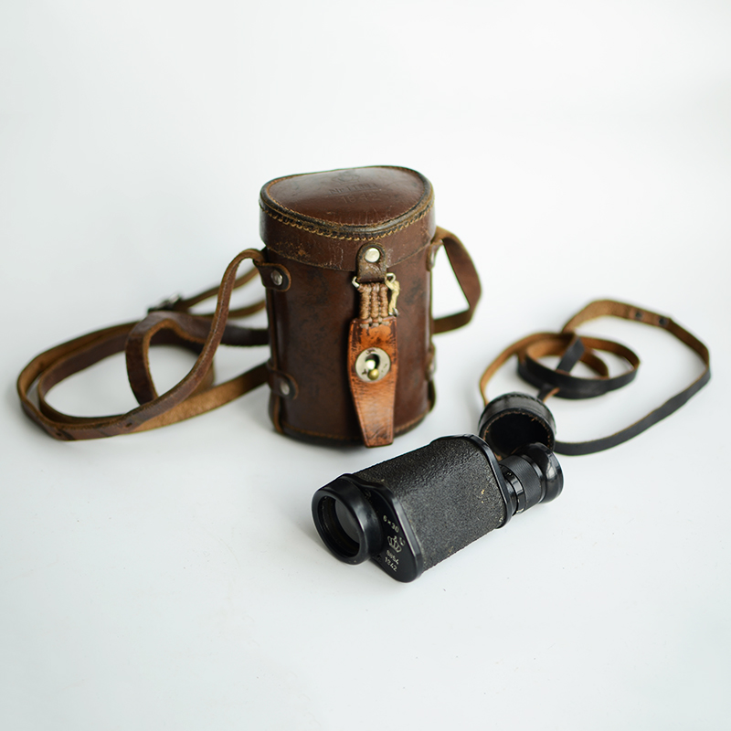 WWII Original products Swedish 6x30 Single-cylinder telescope vintage outdoor military collection Cai's original factory retro