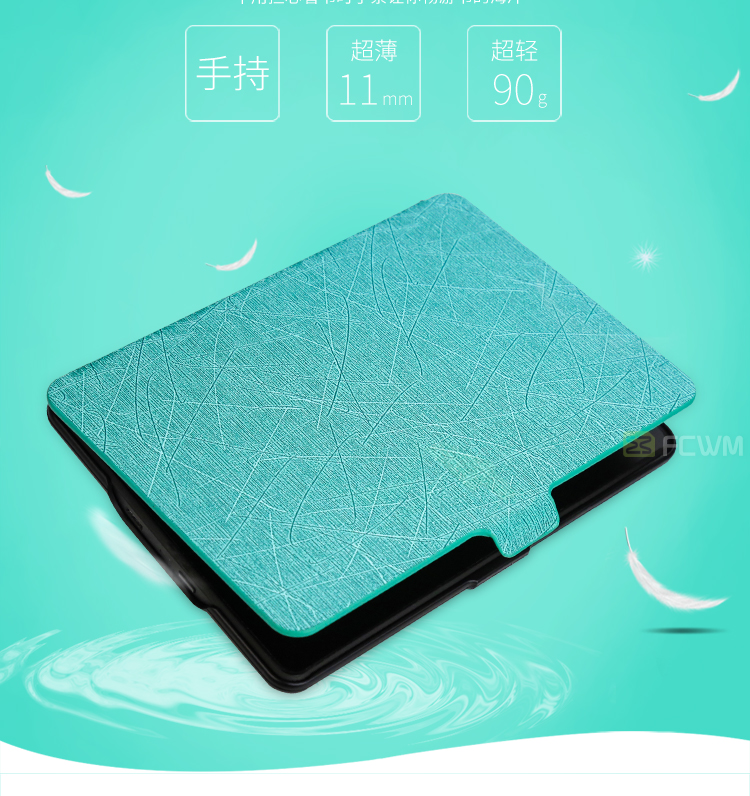 FCWM mới kindle paperwhite3 4 bảo vệ tay áo tay áo bảo vệ bao da KP 958 cầm tay trường hợp e-book - Phụ kiện sách điện tử ốp ipad pro 9.7