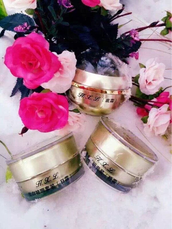 HXL Traditional Chinese Medicine Dispatches Whitening Bottom Cream Day Cream Evening Cream
