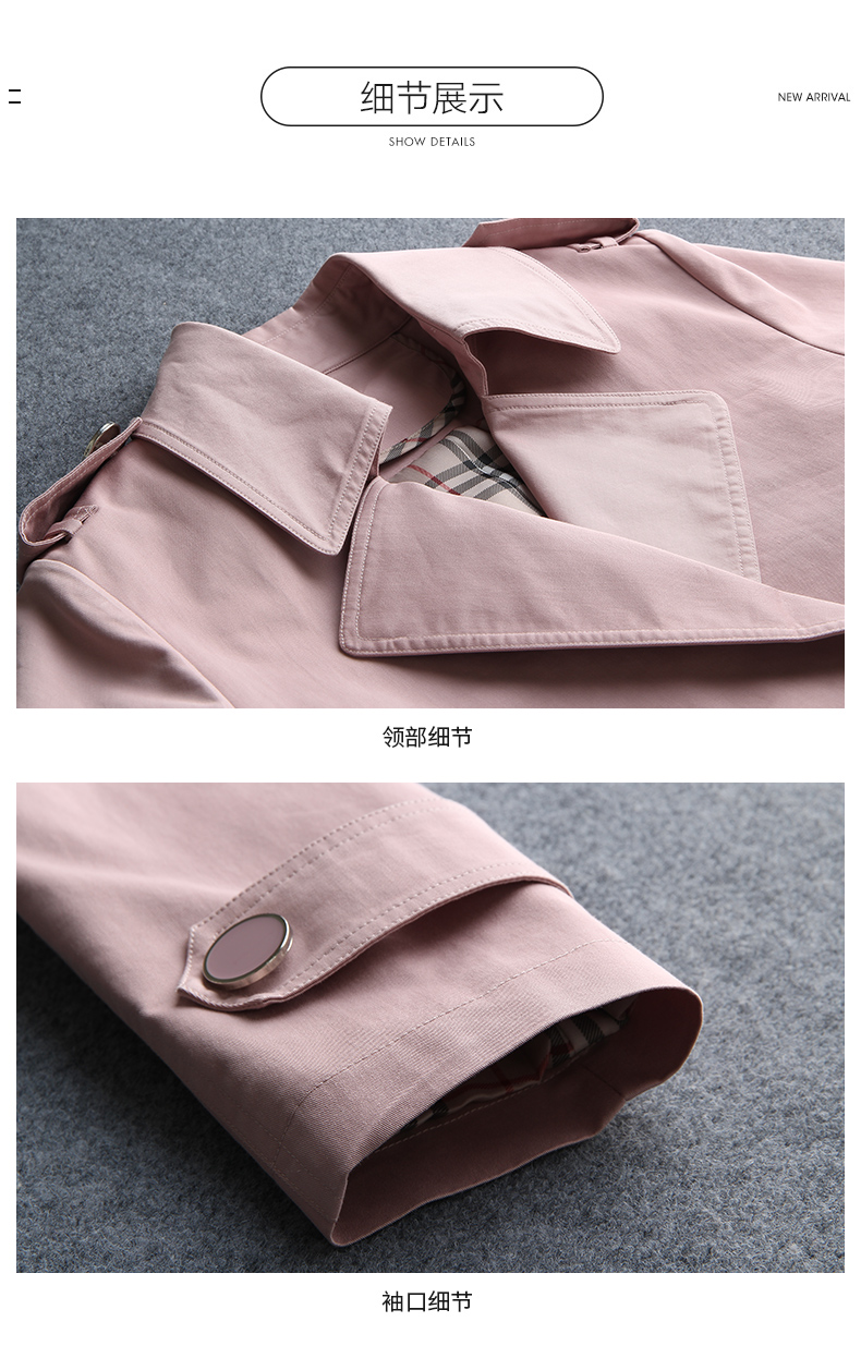 Trench pour femme en Coton - Ref 3226808 Image 27