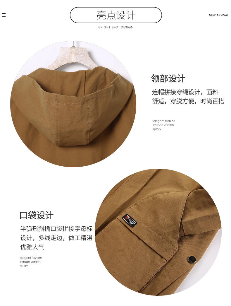 Trench pour femme en Coton - Ref 3226488 Image 10