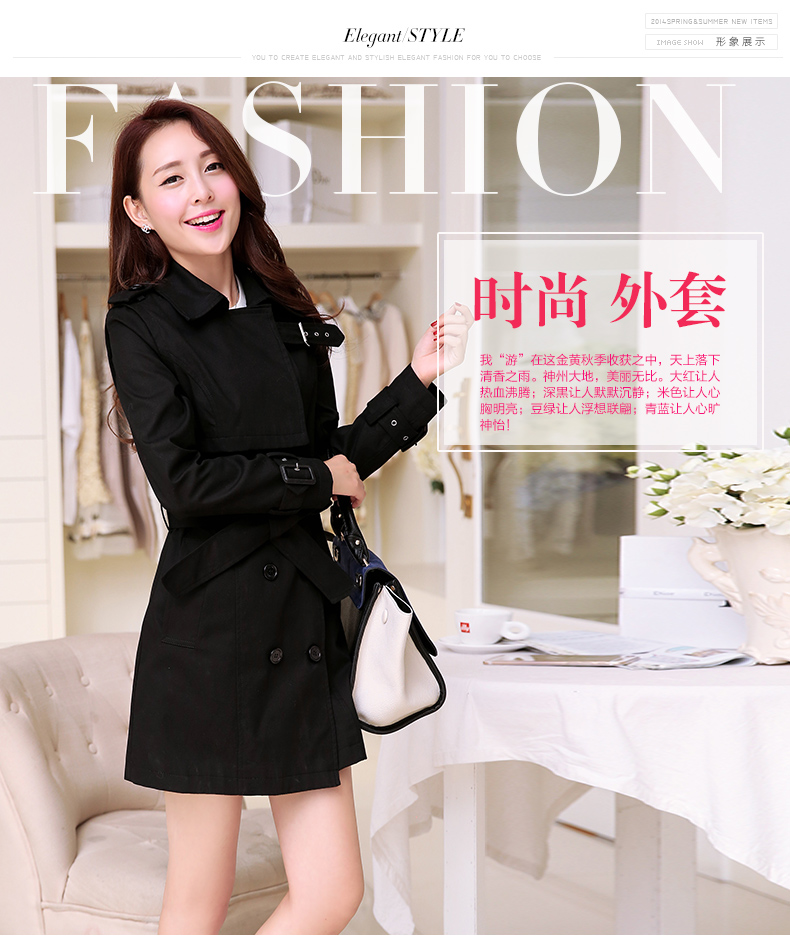 Trench pour femme en Coton - Ref 3226715 Image 15