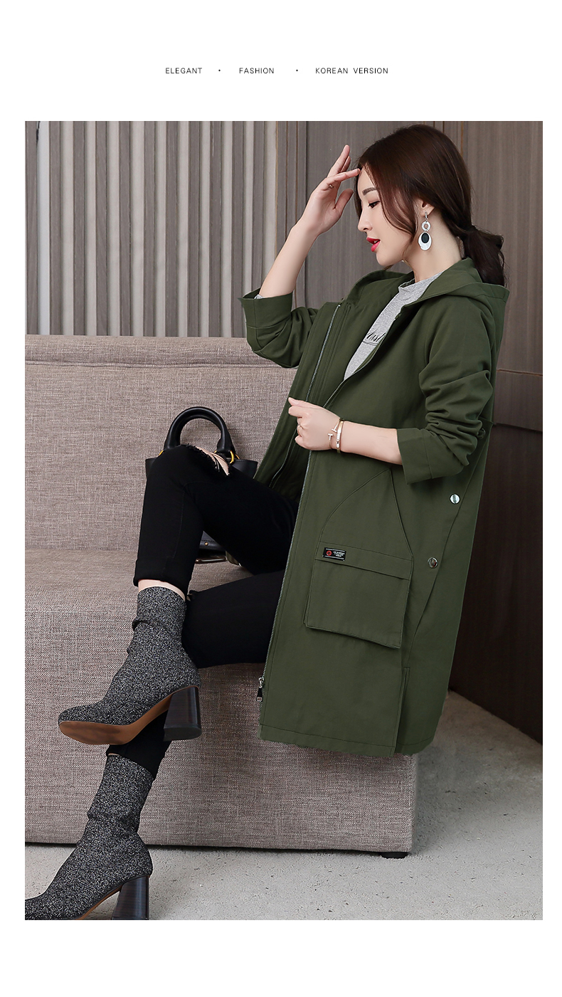 Trench pour femme en Coton - Ref 3226488 Image 23