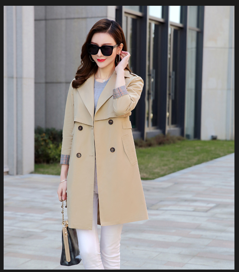 Trench pour femme en Coton - Ref 3226633 Image 21