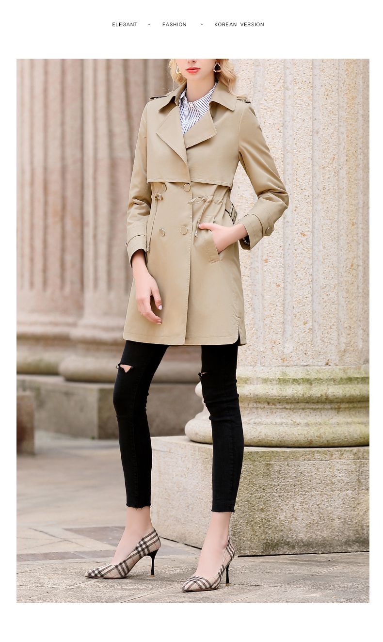 Trench pour femme en Coton - Ref 3226808 Image 20
