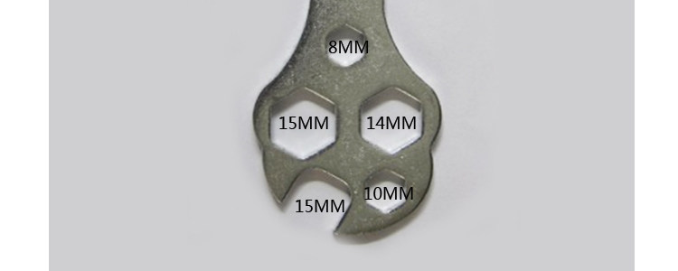 Clé pour réparation vélo MOON - Ref 2302251 Image 8